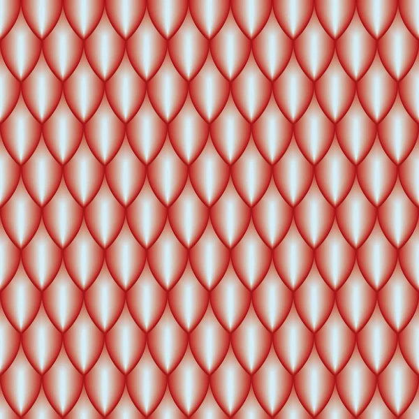 Rode schubben patroon — Stockvector