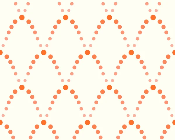 Motif de points, nuances d'orange — Image vectorielle