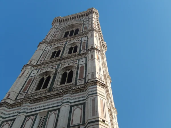 Giotto's campanile, florence, Italië — Stockfoto