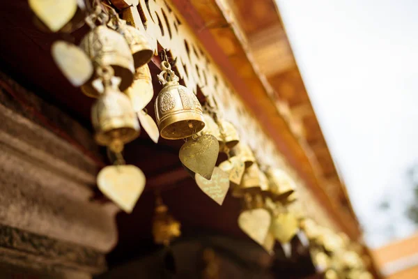 Mini Golden Bell Temple Phra Doi Suthep Chaing Mai Province — Stock Photo, Image