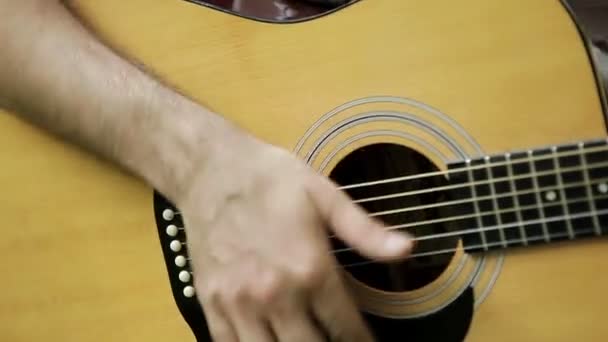 Guitar player — Stock Video