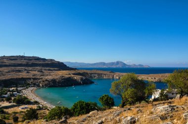 Rodos 'taki Lindos Körfezi