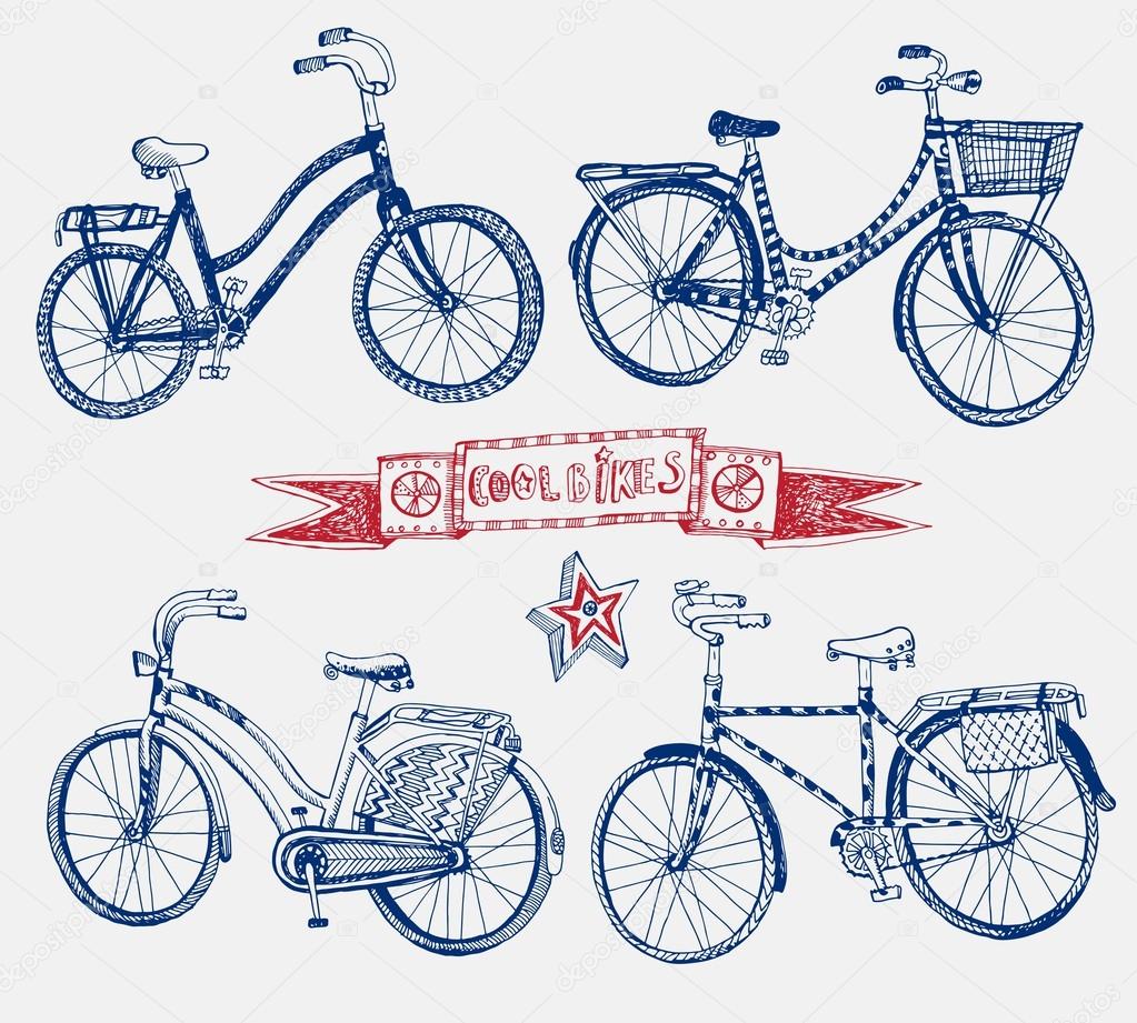 Doodle bicycle set
