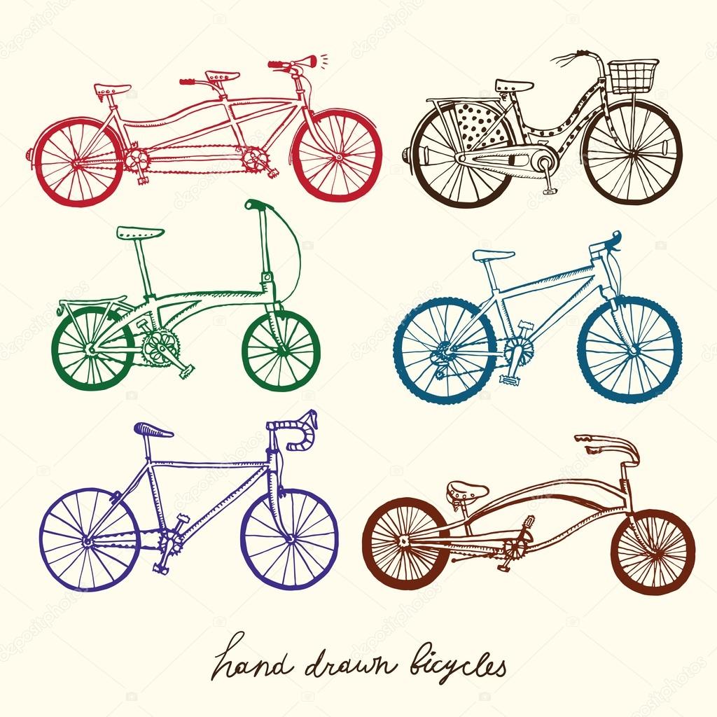 Bicycle types set
