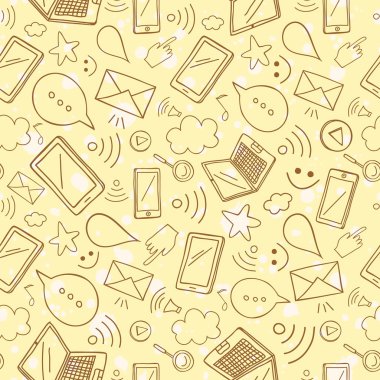 Inernet ve gadget'lar sorunsuz arka plan.