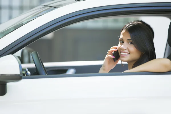 Woman using phone