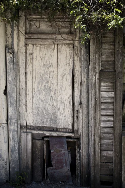 old  wooden door