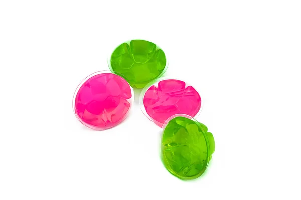 Jelly růžové a zelené — Stock fotografie