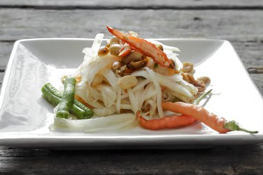 Tay salatası veya papaya salatası