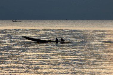 Yerel balıkçı yaşam tarzı Her sabah balığa git
