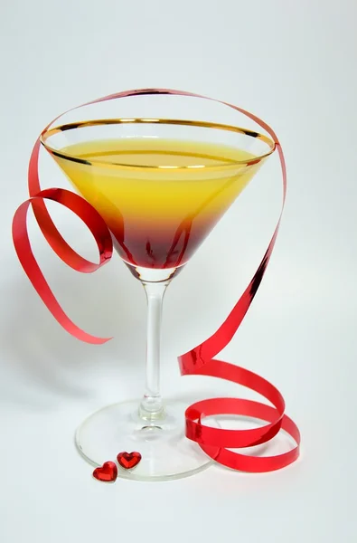 Cocktail-Valentinsdagen – stockfoto