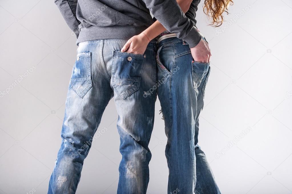 Men's and women's jeans