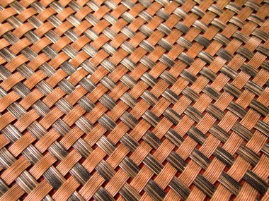 Kare closeup perspektif kumaşı