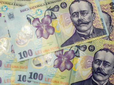 yüz Romen para birimi Leyi ron kavramının birçok banknotlar