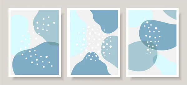 Abstract Illustration Winter Card Template Φόντο Χιονιού Για Post Και — Διανυσματικό Αρχείο