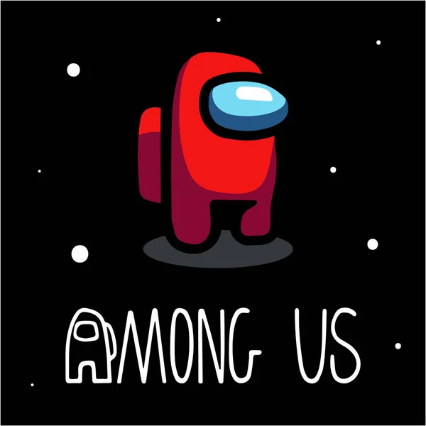 Araç otomobil seyahat karikatür vektör grafik illüstrasyon arkaplanındaki izole ikon Aramızdaki bilgisayar oyunu logosu ile Aramızdaki oyundan karakterlerin renk koleksiyonu resimleri.