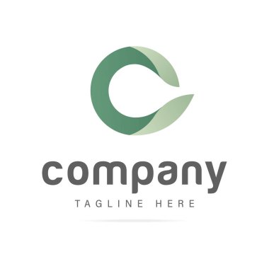 Soyut vektör mektubu grafiksel yeşil logo şirketi, eko biyoteknoloji modern ikon, izole doğa işareti, organik güzellik kozmetik sembolü, vejetaryen gıda, sağlık ve bakım ürünü. Tasarım şablonu.