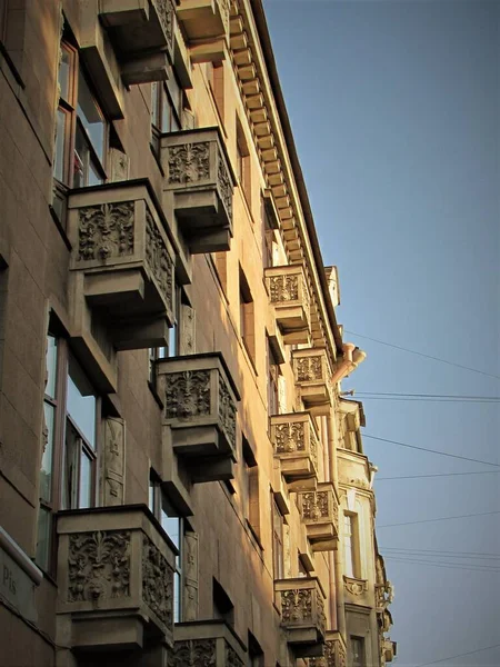 Vue Été Aube Saint Pétersbourg — Photo