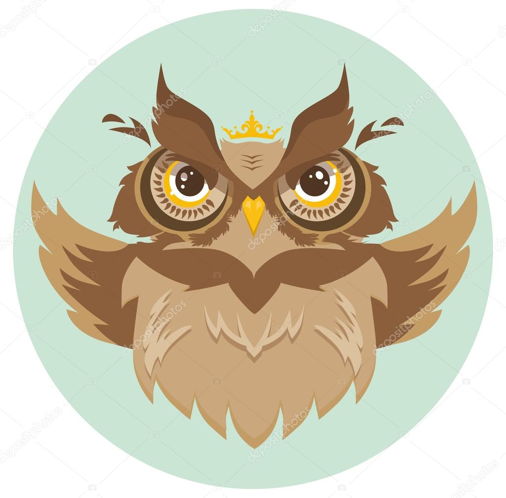 Decorative Vector Owl