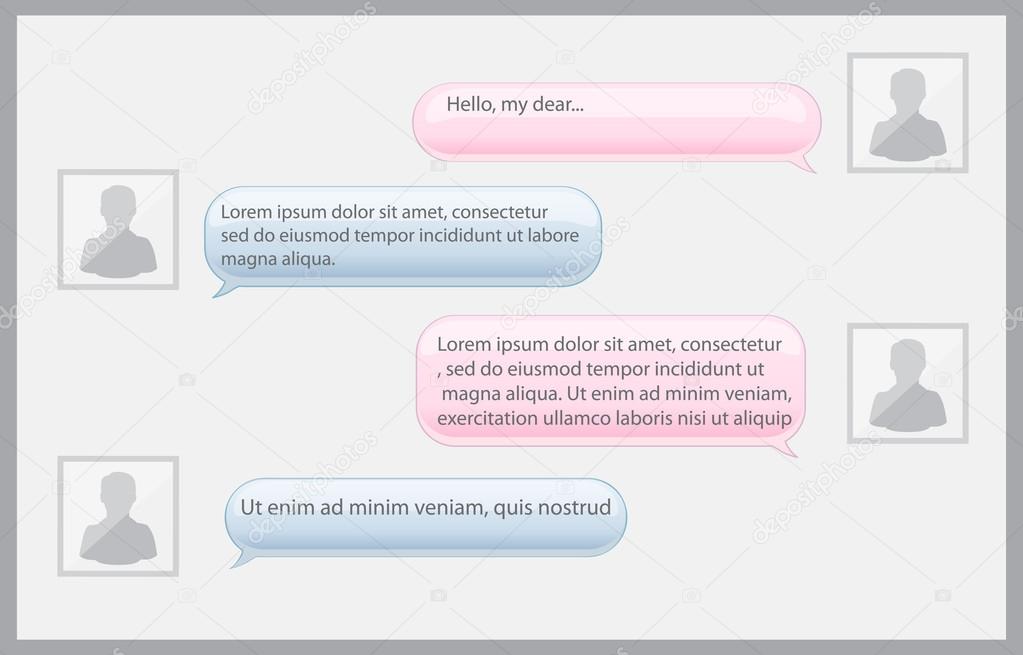 Chat frames: message boxes for your text