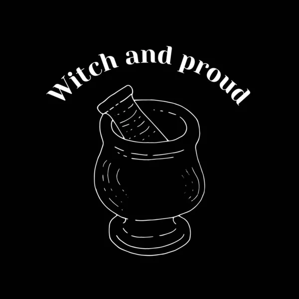 Witch And Proudストックベクター ロイヤリティフリーwitch And Proudイラスト Depositphotos