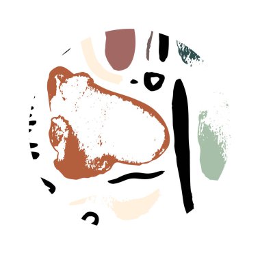 Bohem soyut sosyal medya hikayeleri ön plana çıkıyor. Boho hikâyesi kapsıyor. Soyut simgeler