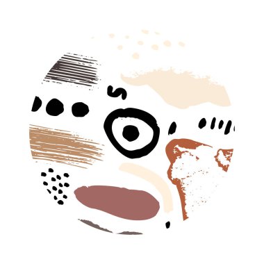 Bohem soyut sosyal medya hikayeleri ön plana çıkıyor. Boho hikâyesi kapsıyor. Soyut simgeler