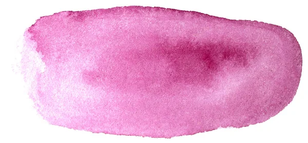 Rosa Farbfleck Isoliert Auf Weißem Hintergrund — Stockfoto
