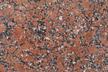 Kırmızı cilalanmış doğal granit grunge dokusu