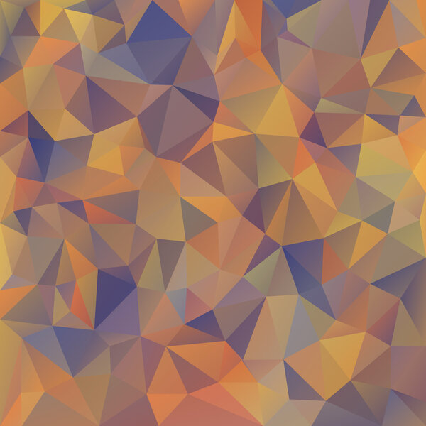 Векторная иллюстрация многоугольной мозаики
