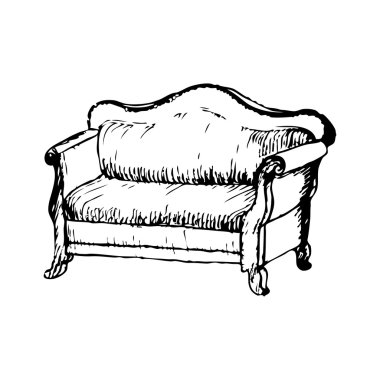 soft antique lounge vector