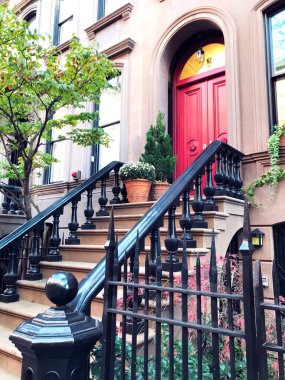 Eve merdiven, New York mimarisi. 