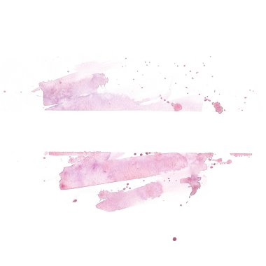 Suluboya arka mor el çizimi