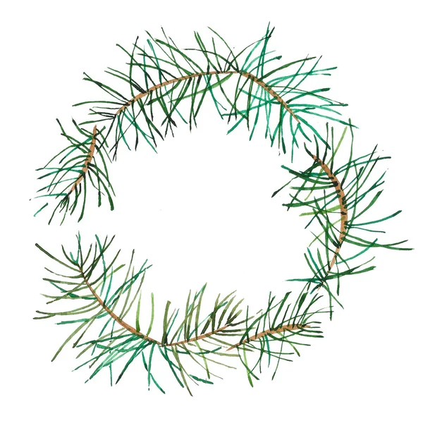 Christmas grönskande träd nyår — Stockfoto