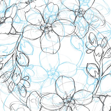 Çiçek grafik öğeleri. Çiçek arka plan