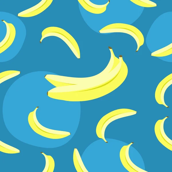 Padrão de banana sem costura —  Vetores de Stock