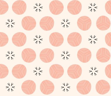 Aztec mosaic seamless geometric pattern in vector