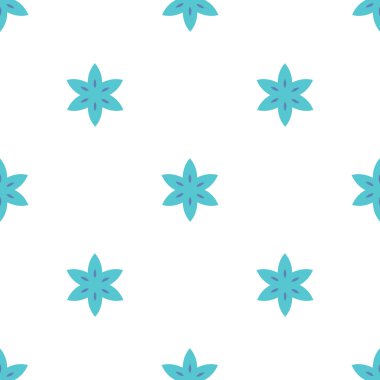 Basit çiçek seamless modeli