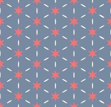 Simply star seamless pattern