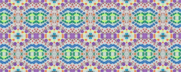 Aztec Print Ethnic Design American Pattern Purple Tie Dye Print — Stock Photo, Image