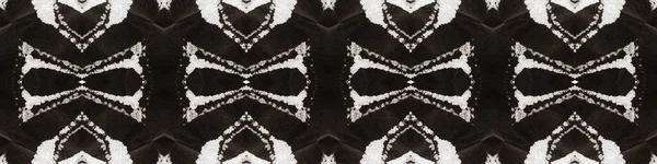 Безшовні Етнічні Орнаменти Індійський Шаблон Майя Геометрична Плитка Tie Dye — стокове фото