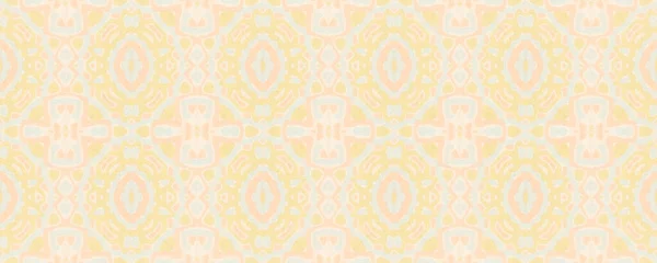 Elemento Ornamentale Etnico Pattern Maya Cravatta Oro Tintura Batic Pittura — Foto Stock