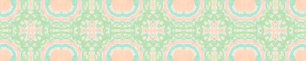 Abstrakter Volkshintergrund Astrologisches Muster Salat Krawattenfärber Batic Vorhanden Aquarelldruck Grunge — Stockfoto