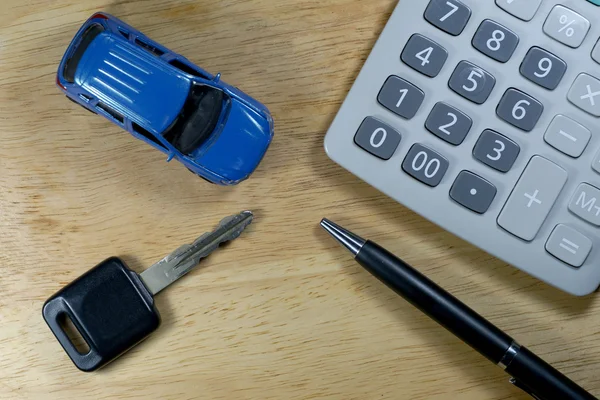 Kaufen verkaufen Mietwagen für Geschäftskonzept. — Stockfoto