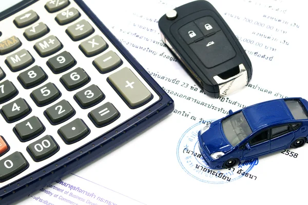 Satıyoruz kira iş kavramı için bir araba satın almak.