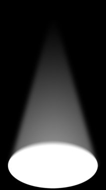 Üzerinde siyah Oda beyaz ışık kaynakları