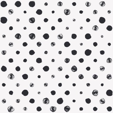 Noktasız polka deseni.