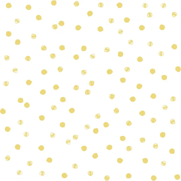 Seamless polka dot pattern. — Stock Vector