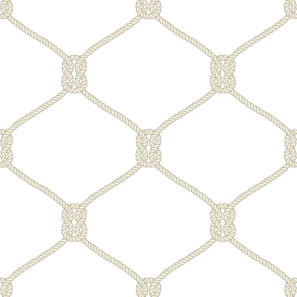 Seamless nautical rope knot pattern Stock Vector Image by ©ivanskaia