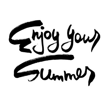 Senin yaz yaratıcı kartı keyfini çıkarın.